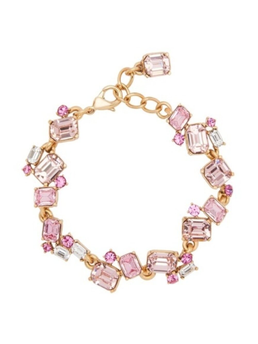 Oscar de la Renta SCRAMBLED CRYSTAL BRACELET